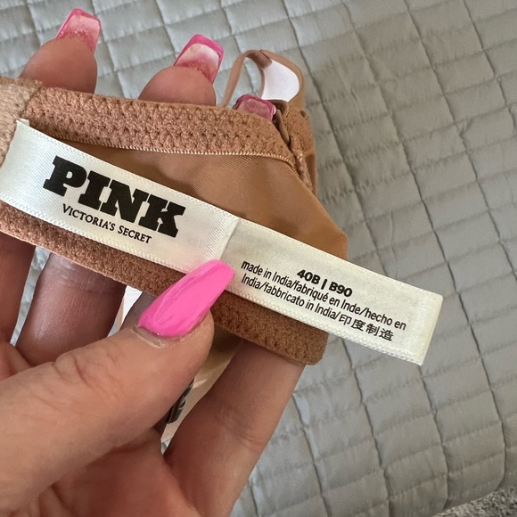 PINK Victoria's Secret Tan Bra - Picture 2 of 2